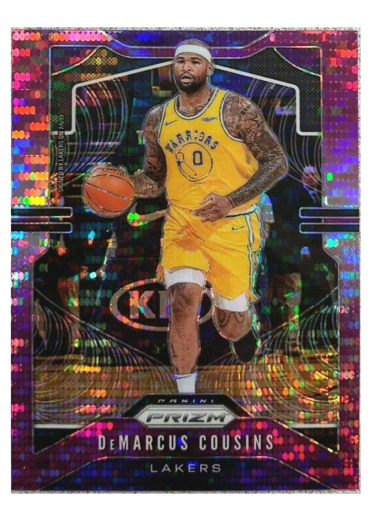 2019-20 Panini Prizm Base Set DeMarcus Cousins #103 card