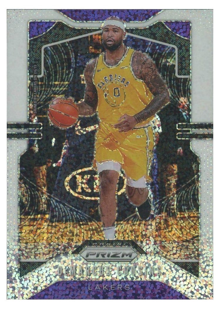 2019-20 Panini Prizm Base Set DeMarcus Cousins #103 card