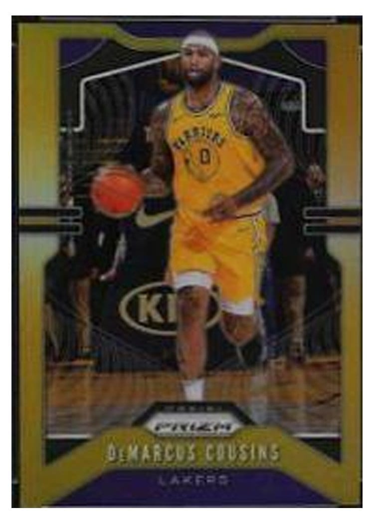 2019-20 Panini Prizm Base Set DeMarcus Cousins #103 card