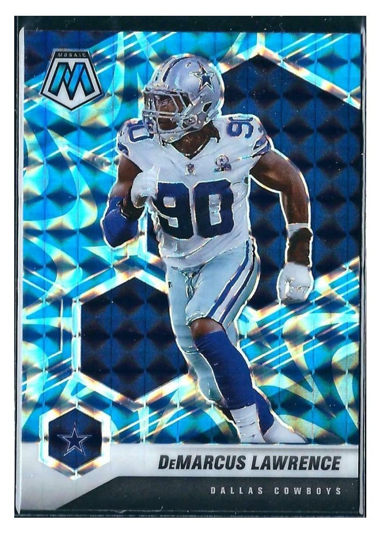 2021 Panini Mosaic Base Set DeMarcus Lawrence #61 card