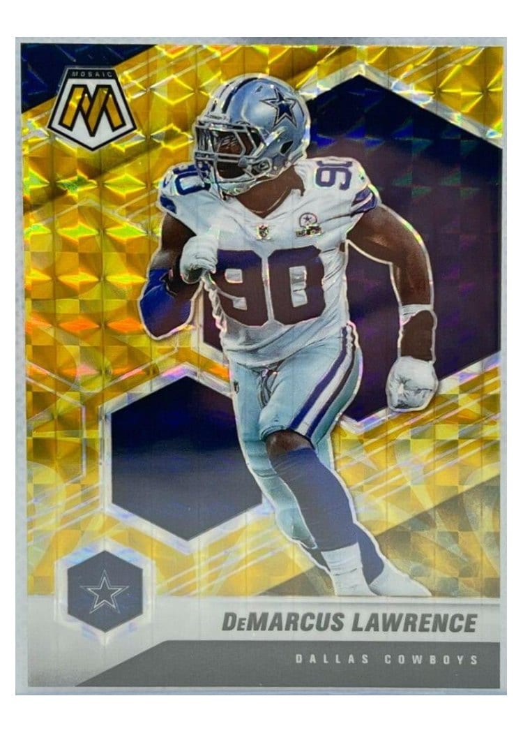 2021 Panini Mosaic Base Set DeMarcus Lawrence #61 card