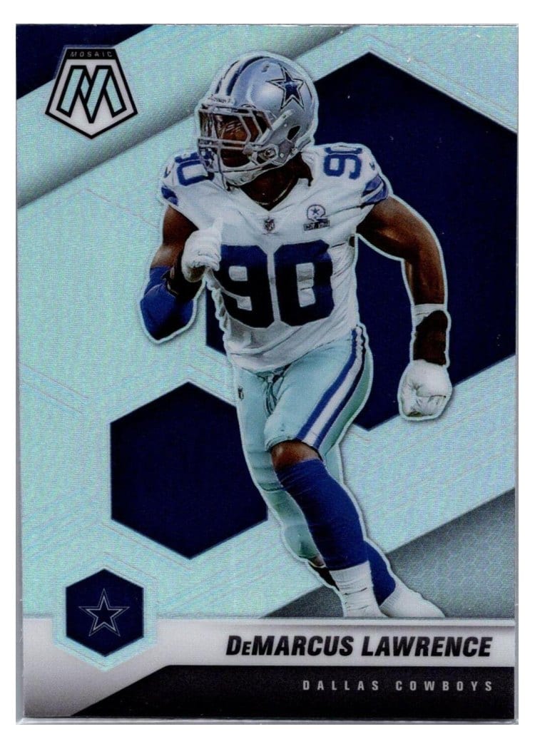 2021 Panini Mosaic Base Set DeMarcus Lawrence #61 card