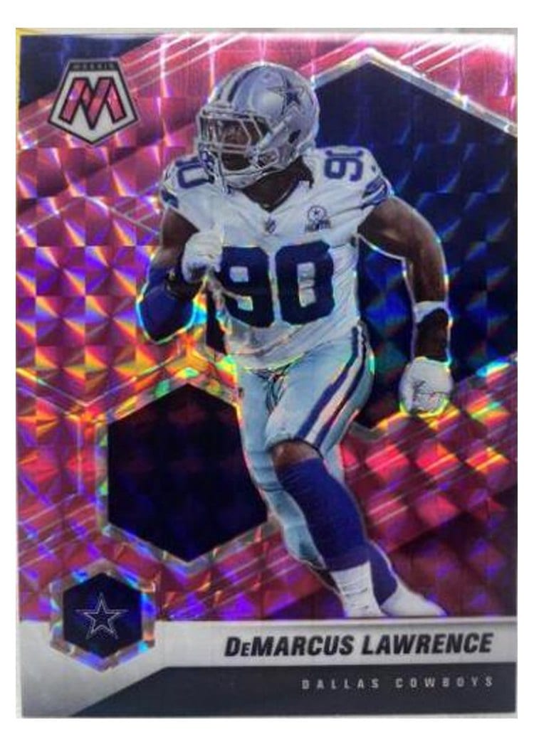 2021 Panini Mosaic Base Set DeMarcus Lawrence #61 card