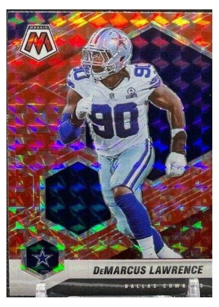 2021 Panini Mosaic Base Set DeMarcus Lawrence #61 card