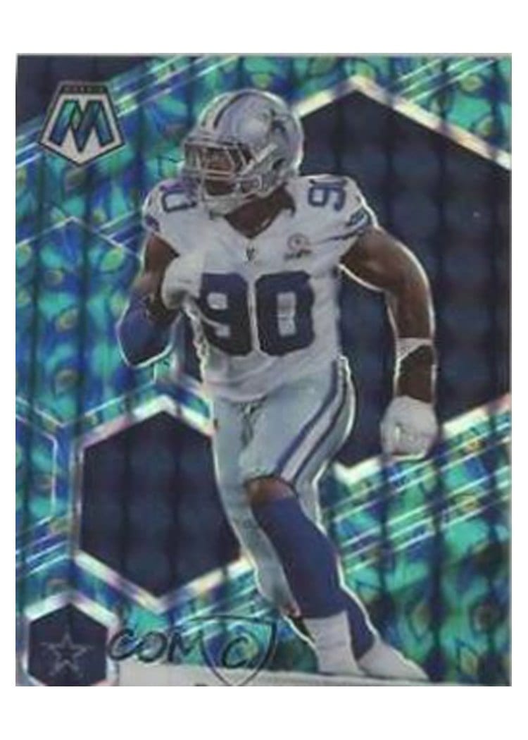 2021 Panini Mosaic Base Set DeMarcus Lawrence Choice Peacock Mosaic #61 card