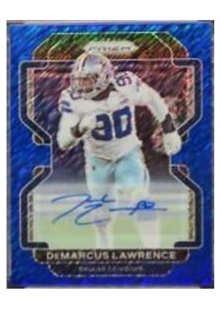 2021 Panini Prizm Base Set DeMarcus Lawrence #244 card