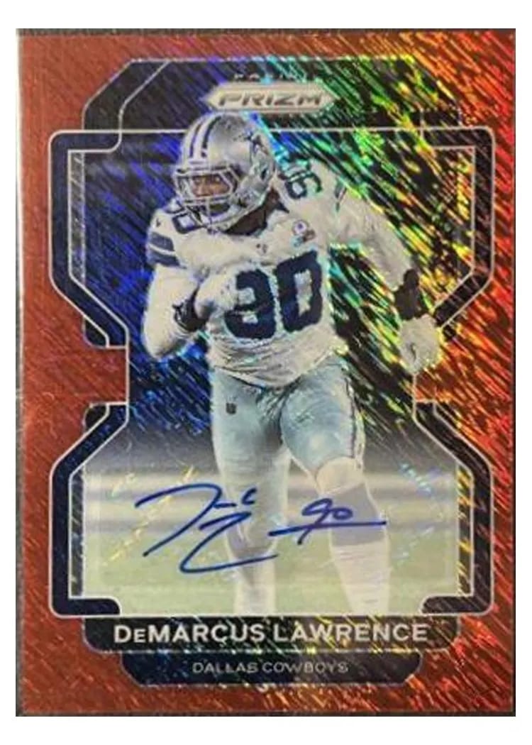 2021 Panini Prizm Base Set DeMarcus Lawrence #244 card