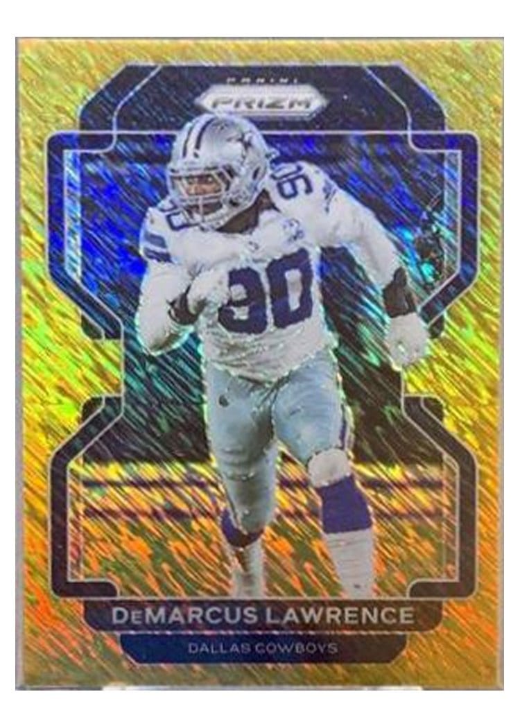 2021 Panini Prizm Base Set DeMarcus Lawrence #244 card