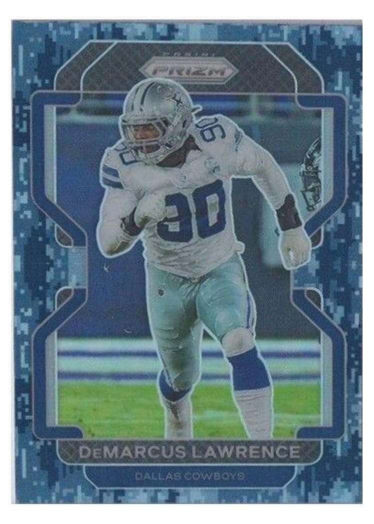 2021 Panini Prizm Base Set DeMarcus Lawrence #244 card