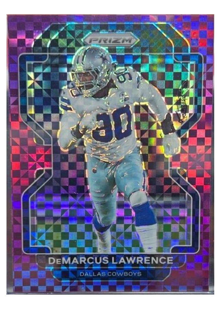 2021 Panini Prizm Base Set DeMarcus Lawrence #244 card