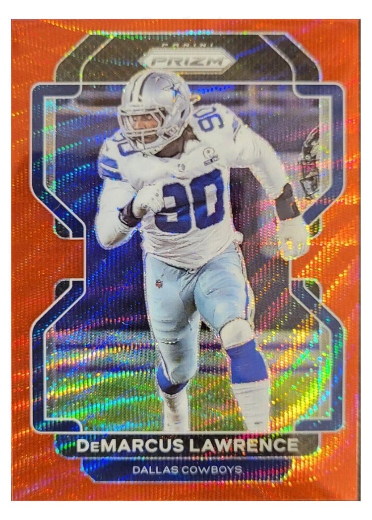 2021 Panini Prizm Base Set DeMarcus Lawrence #244 card