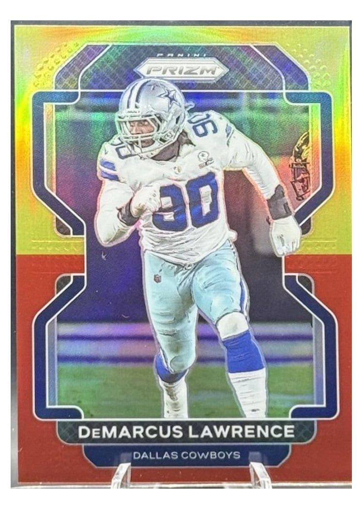 2021 Panini Prizm Base Set DeMarcus Lawrence #244 card