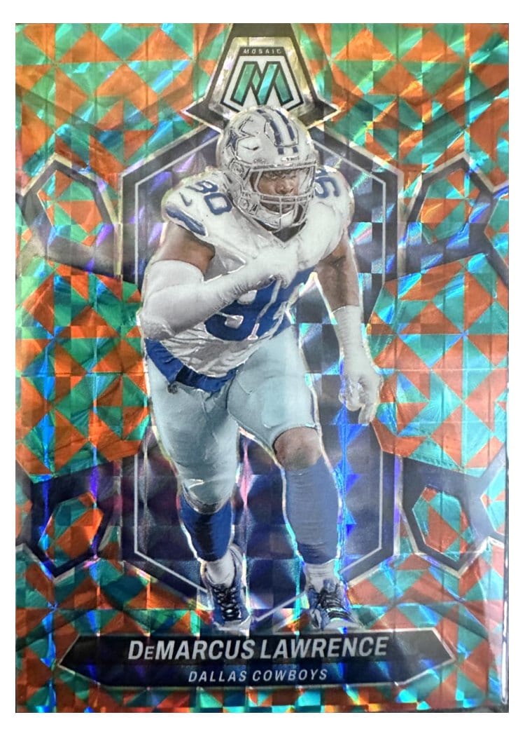 2024 Panini Mosaic Base Set DeMarcus Lawrence Tessellation #61 card