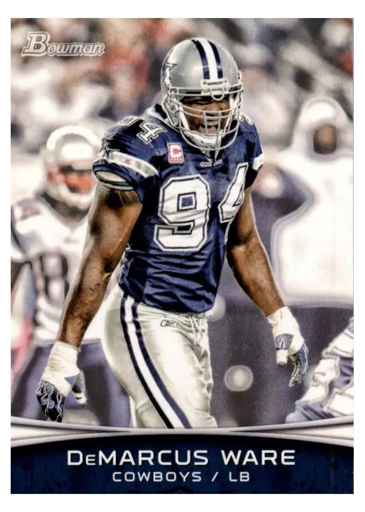 2012 Bowman DeMarcus Ware #71 card