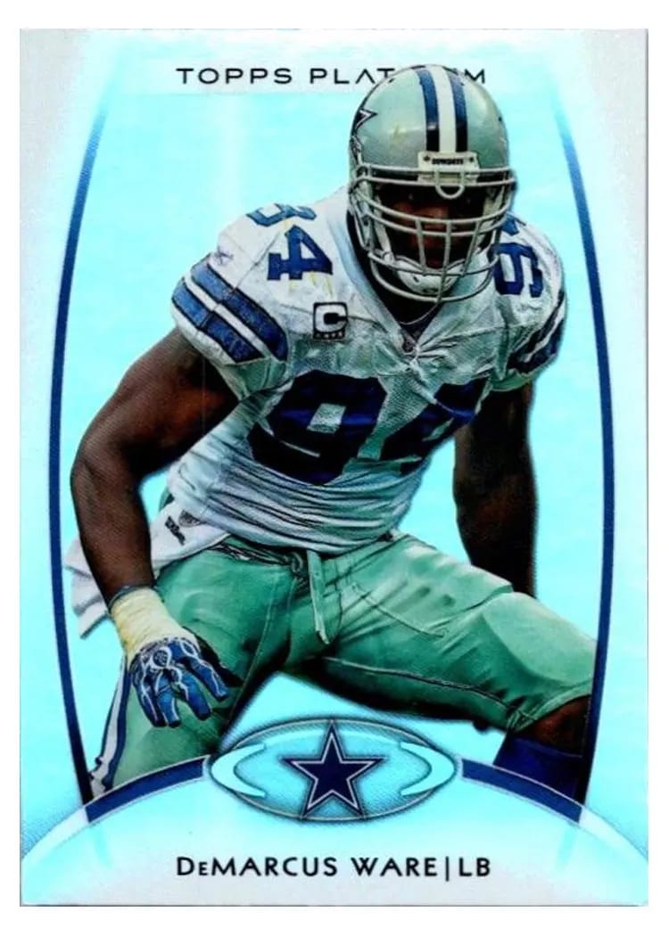2012 Topps Platinum DeMarcus Ware #34 card