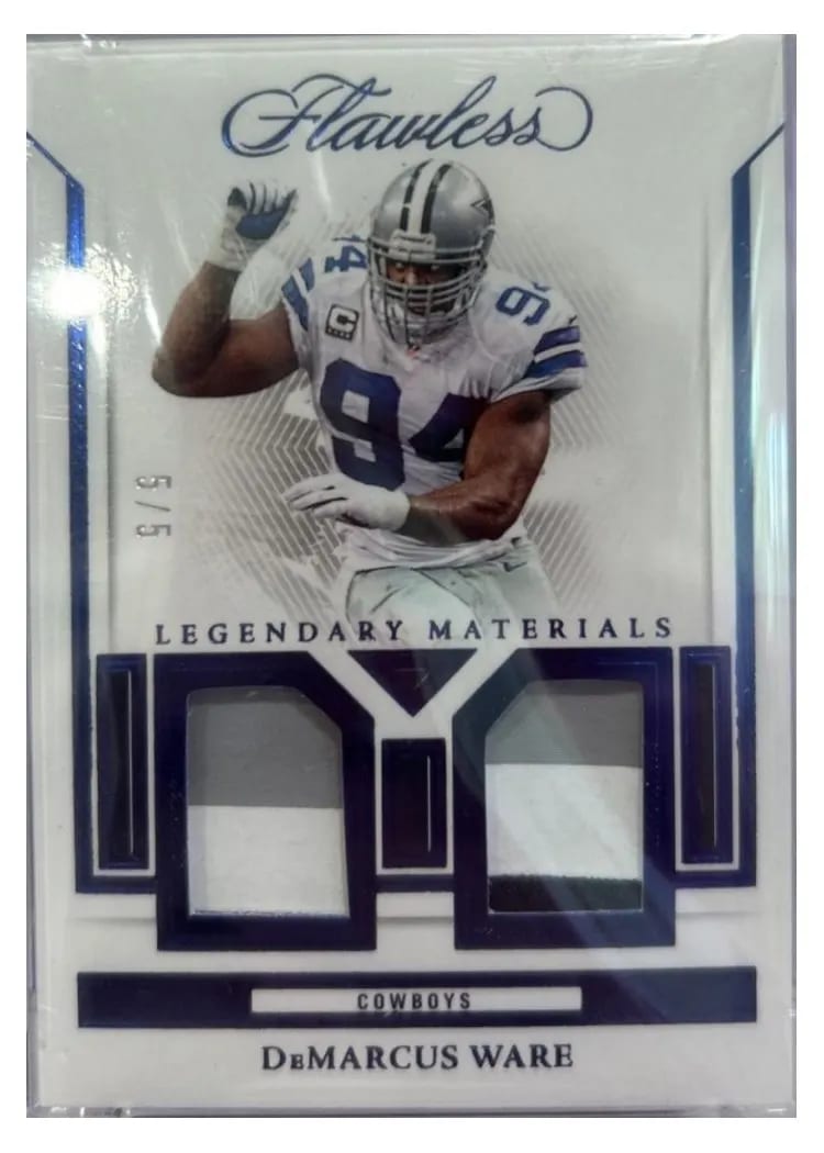 2023 Panini Flawless Patch DeMarcus Ware #9 card