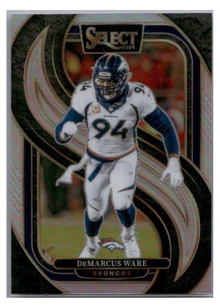 2024 Panini Select Base Set DeMarcus Ware Silver Prizm #147 card
