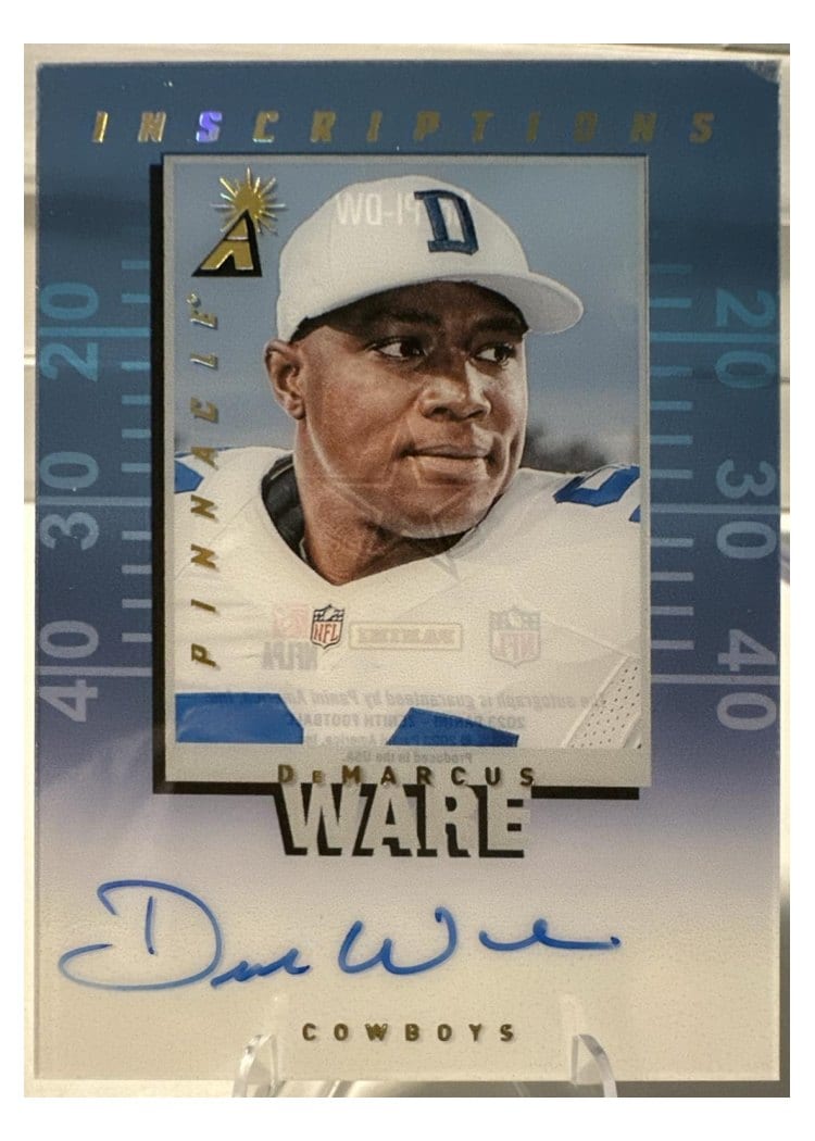 2025 Panini National Treasures Pinnacle Inscriptions DeMarcus Ware #7 card