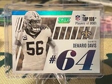 2022 Score Top 100 Demario Davis #T64 card