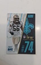 2023 Score Top 100 Demario Davis #74 card