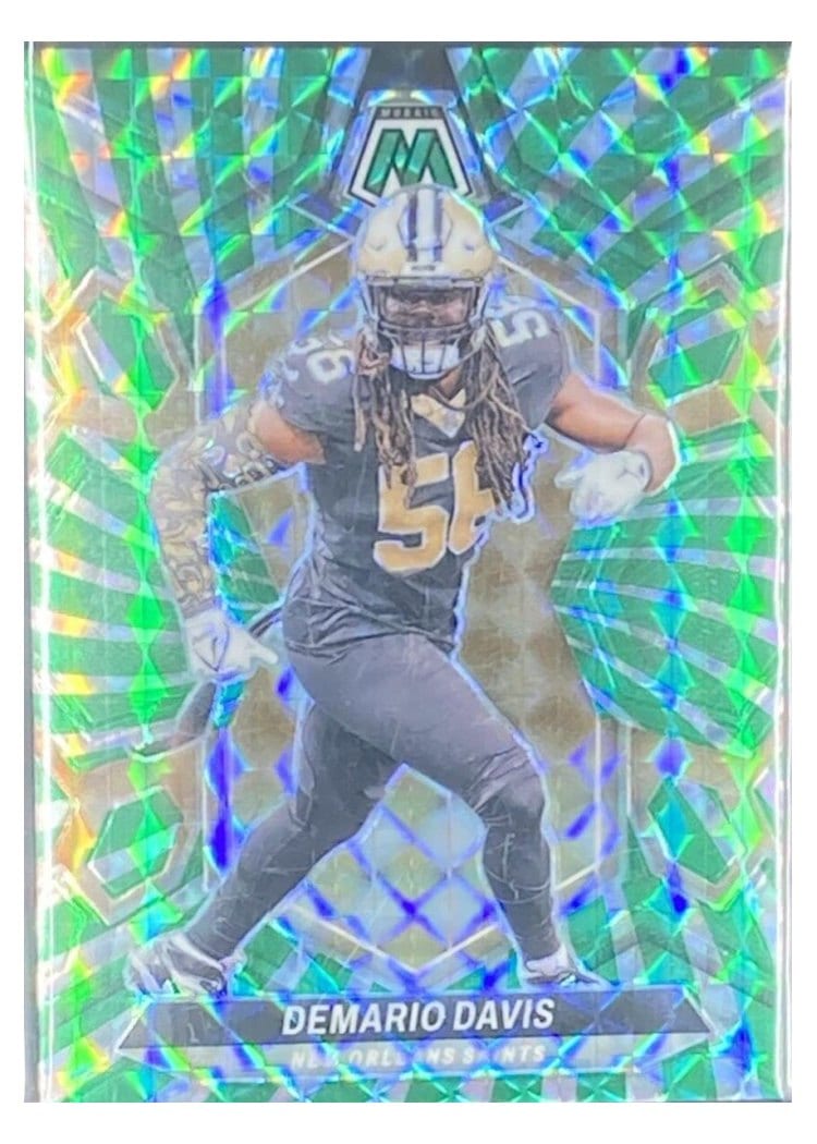 2024 Panini Mosaic Base Set Demario Davis Green Swirl #160 card