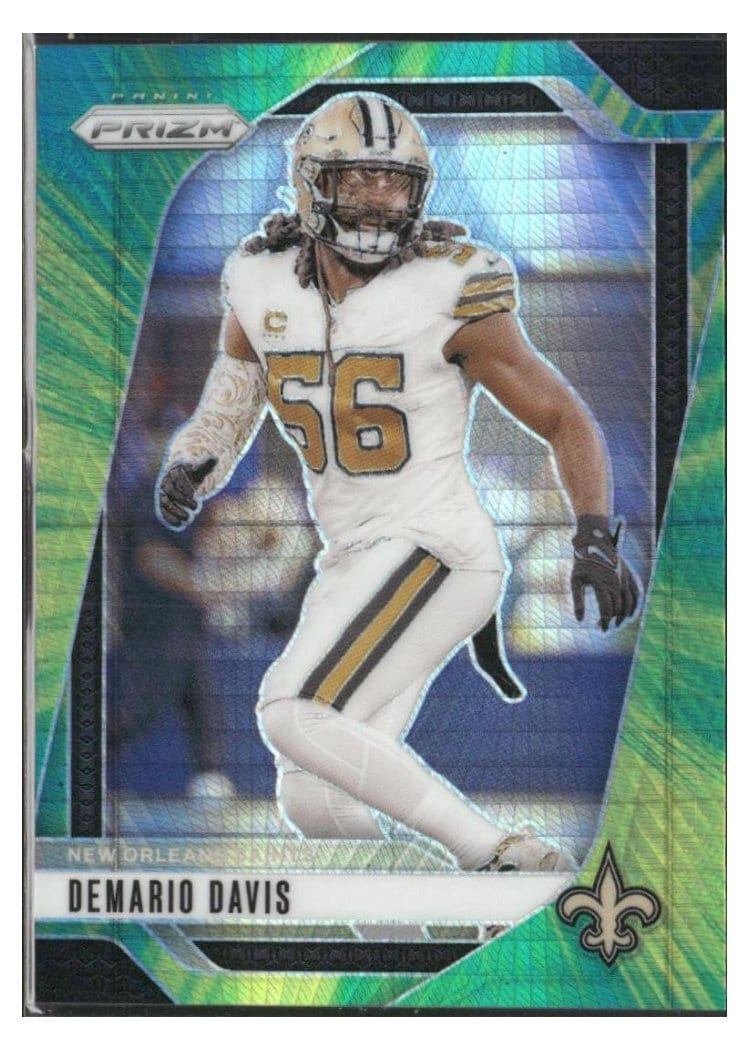 2024 Panini Prizm Base Set Demario Davis Hyper #207 card