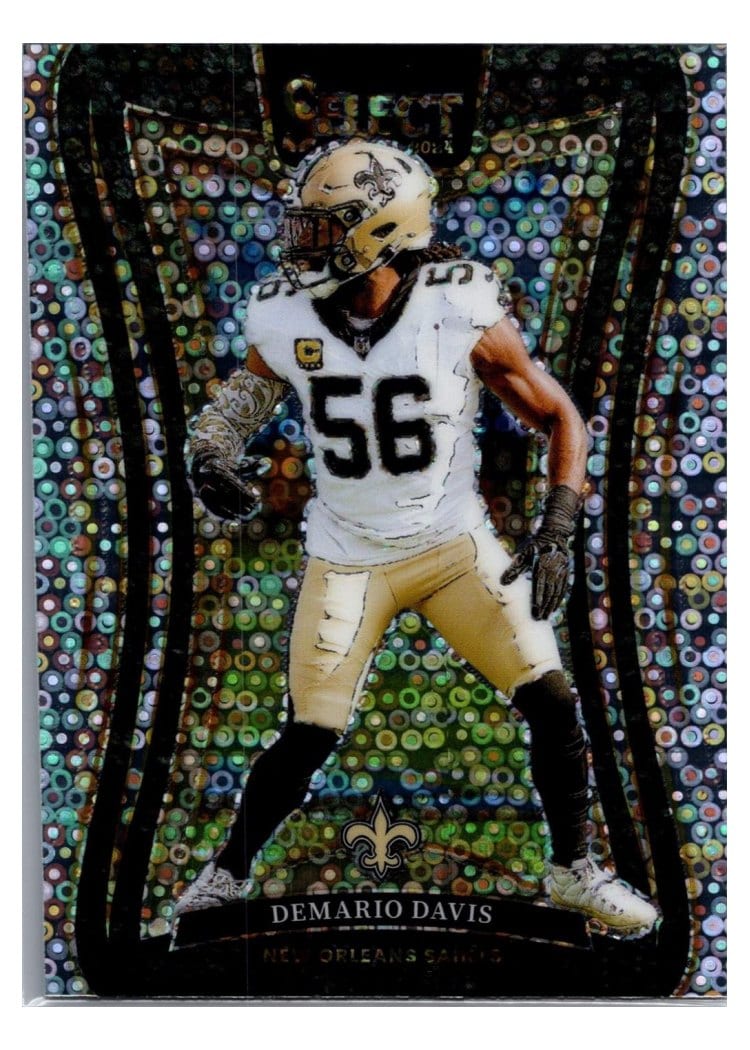 2024 Panini Select Base Set Demario Davis Disco Prizm #329 card