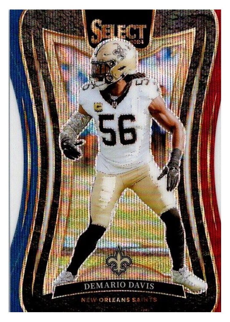 2024 Panini Select Base Set Demario Davis Tri-Color Prizm #329 card