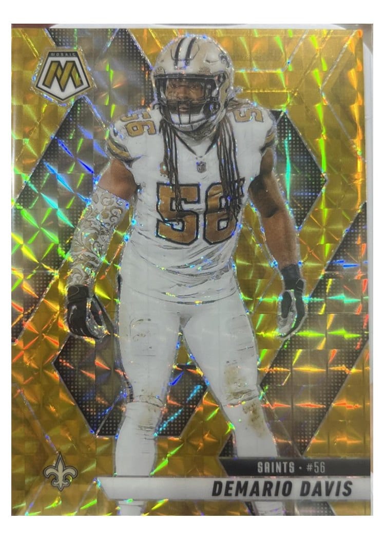 2025 Panini Mosaic Base Set Demario Davis Gold #230 card