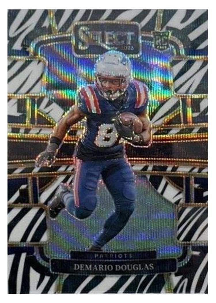 2023 Panini Select Base Set Demario Douglas #68 card