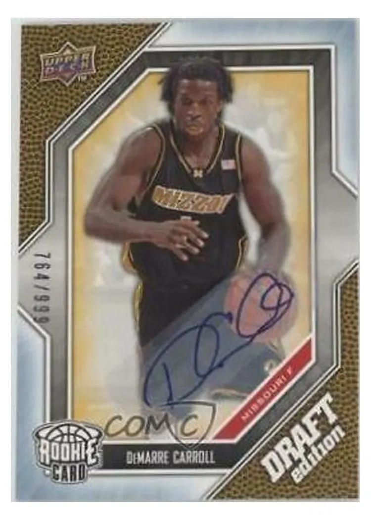 2009 Upper Deck Draft Edition DeMarre Carroll #25 card