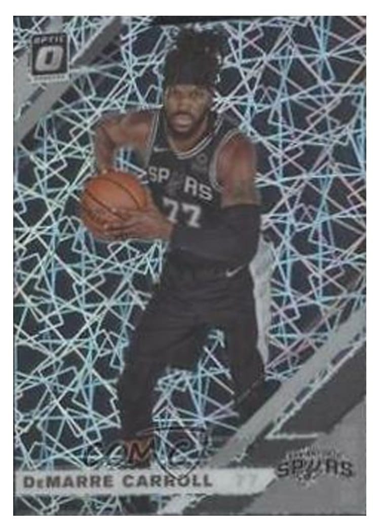 2019-20 Donruss Optic Base Set DeMarre Carroll #117 card