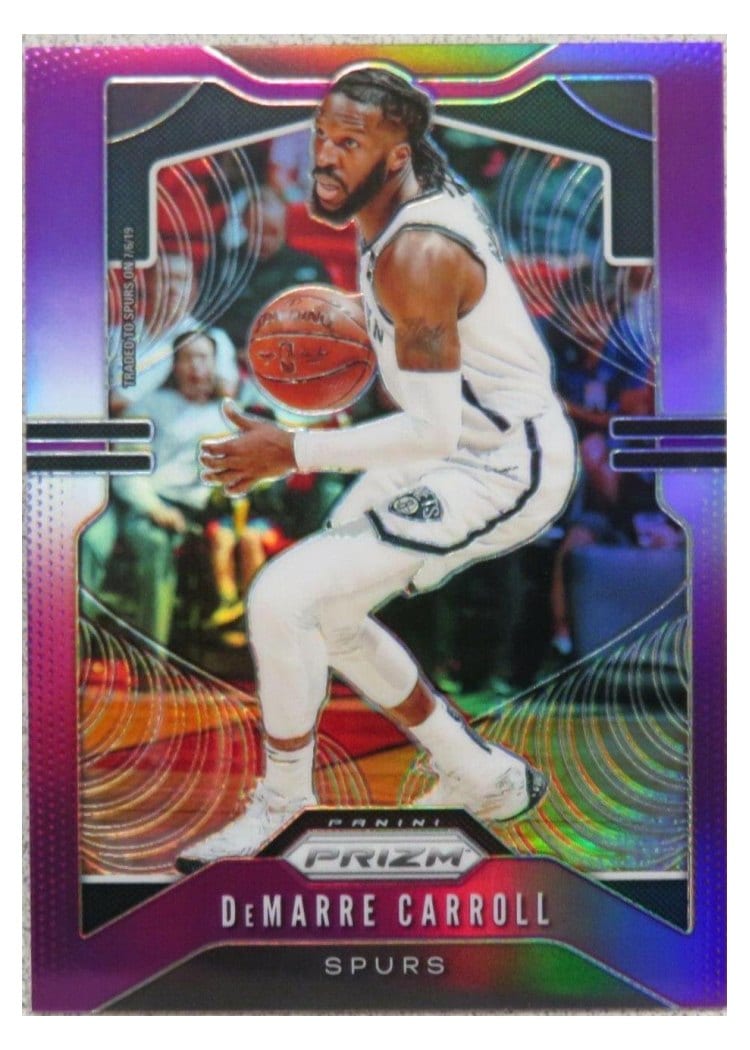 2019-20 Panini Prizm Base Set DeMarre Carroll #82 card