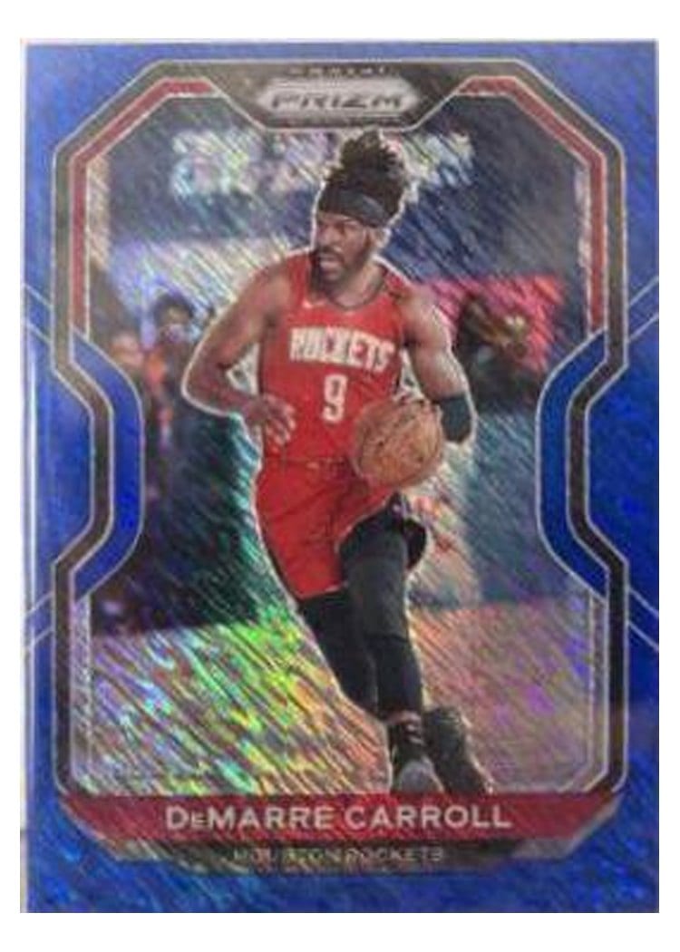 2020-21 Panini Prizm Base Set DeMarre Carroll Blue Shimmer Prizm #205