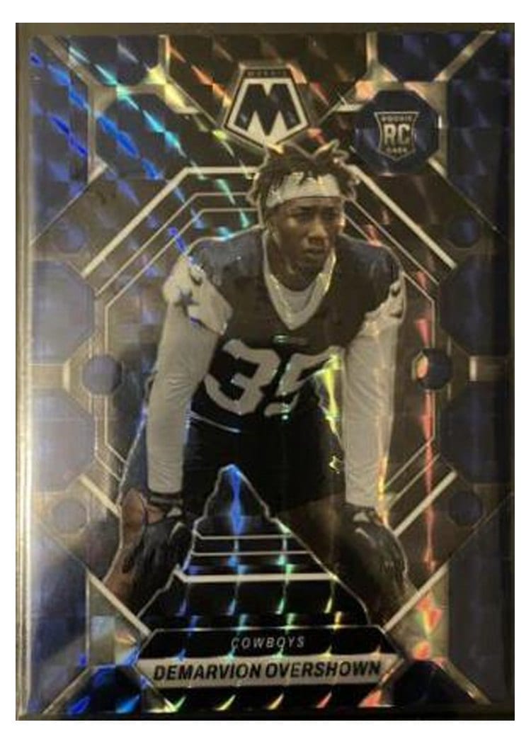 2023 Panini Mosaic Base Set Demarvion Overshown #308 card