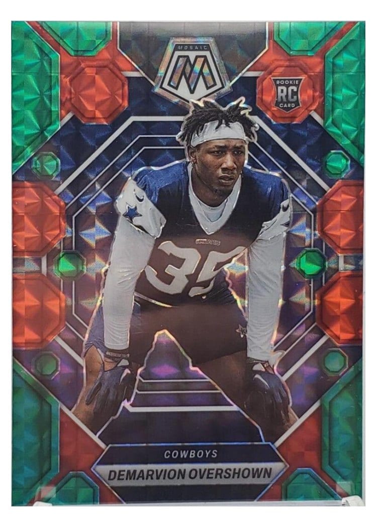 2023 Panini Mosaic Base Set Demarvion Overshown #308 card