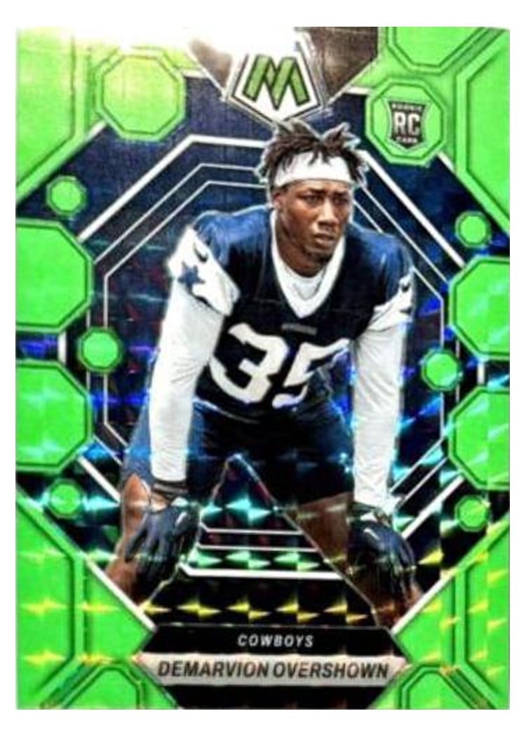 2023 Panini Mosaic Base Set Demarvion Overshown #308 card
