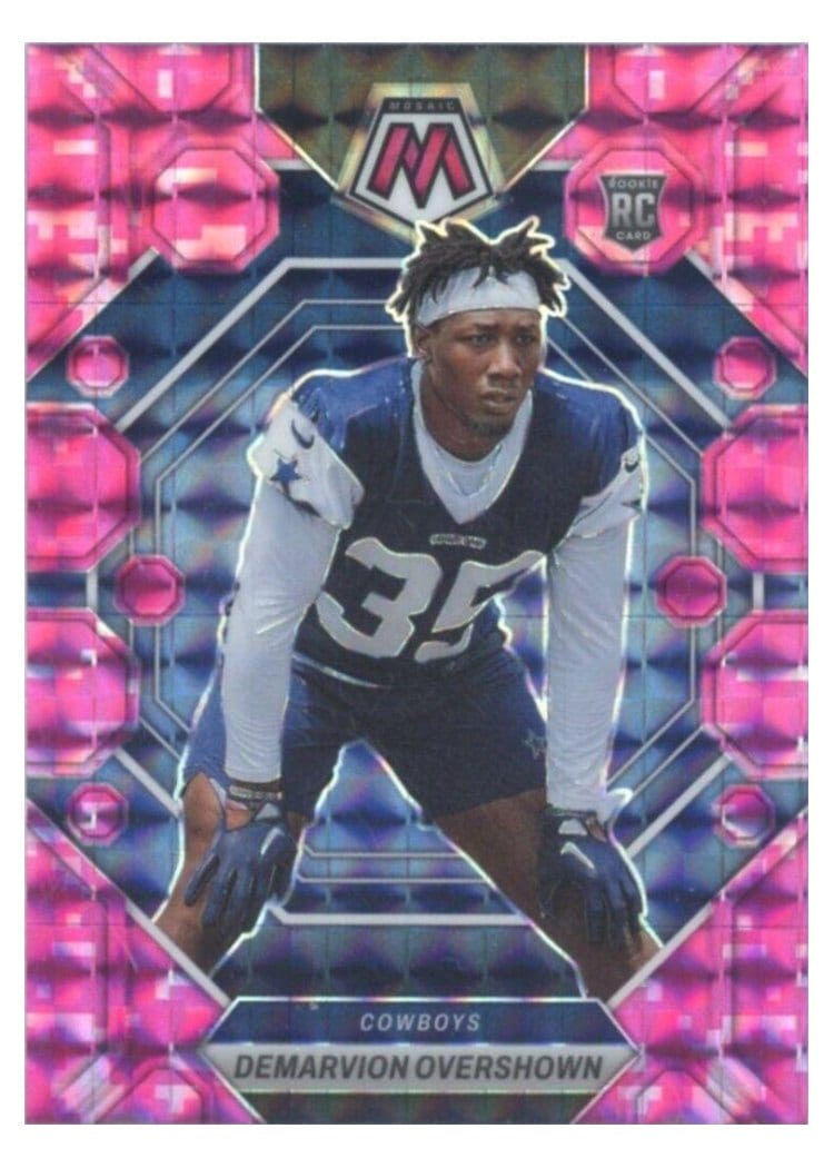 2023 Panini Mosaic Base Set Demarvion Overshown #308 card