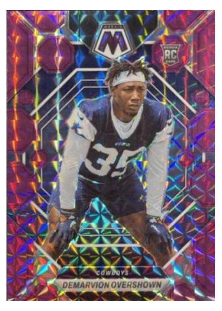 2023 Panini Mosaic Base Set Demarvion Overshown #308 card