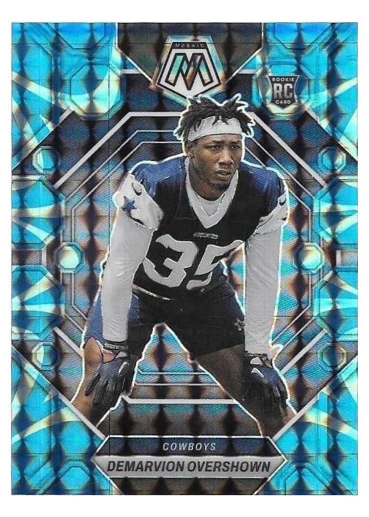 2023 Panini Mosaic Base Set Demarvion Overshown #308 card