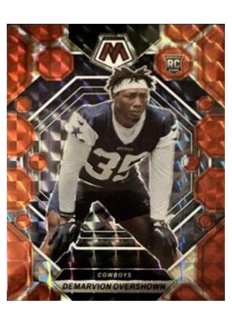 2023 Panini Mosaic Base Set Demarvion Overshown #308 card