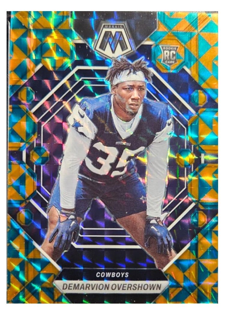 2023 Panini Mosaic Base Set Demarvion Overshown #308 card