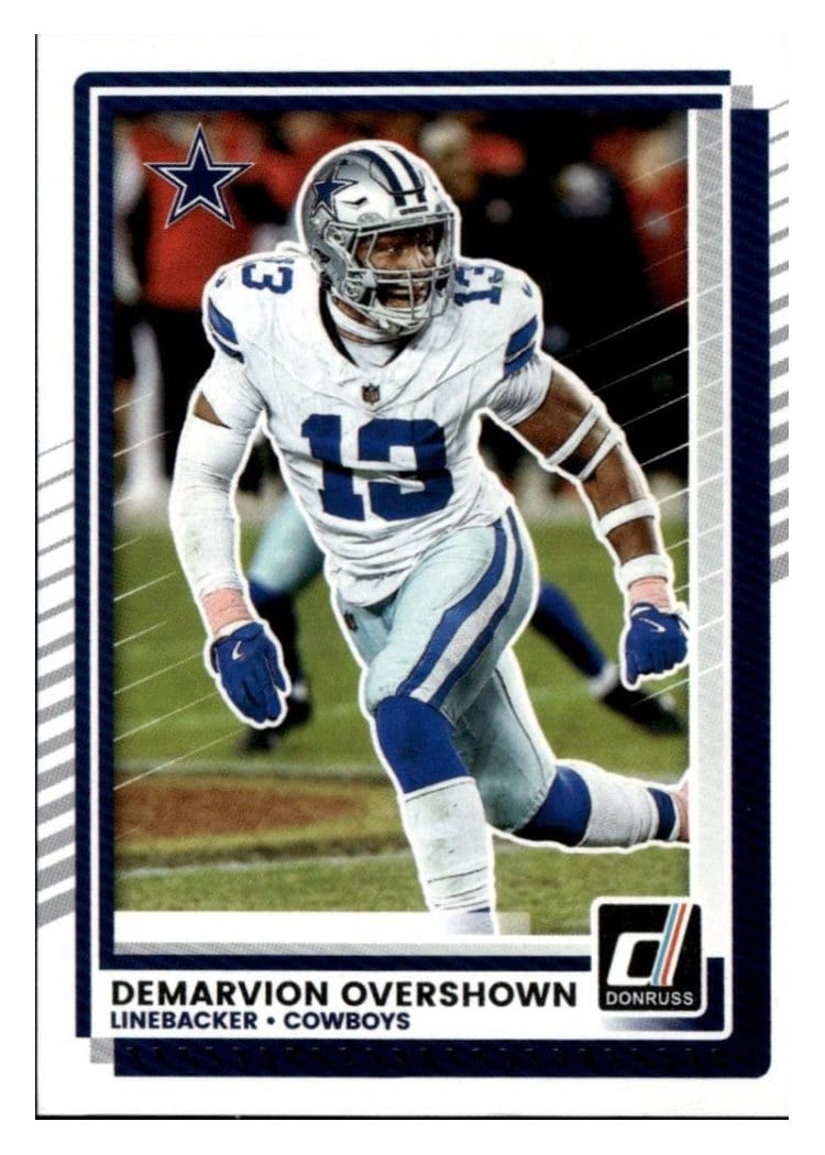 2025 Donruss Base Set Demarvion Overshown #175 card