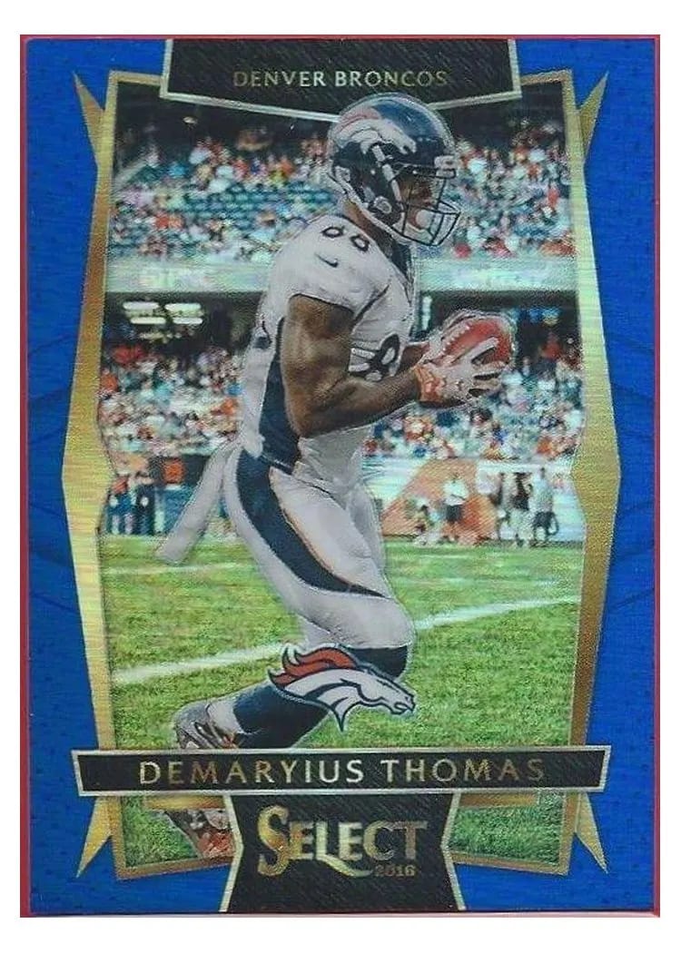 2016 Panini Select Base Set Demaryius Thomas #12 card