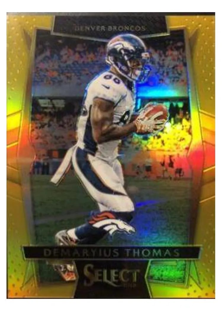 2016 Panini Select Base Set Demaryius Thomas #12 card