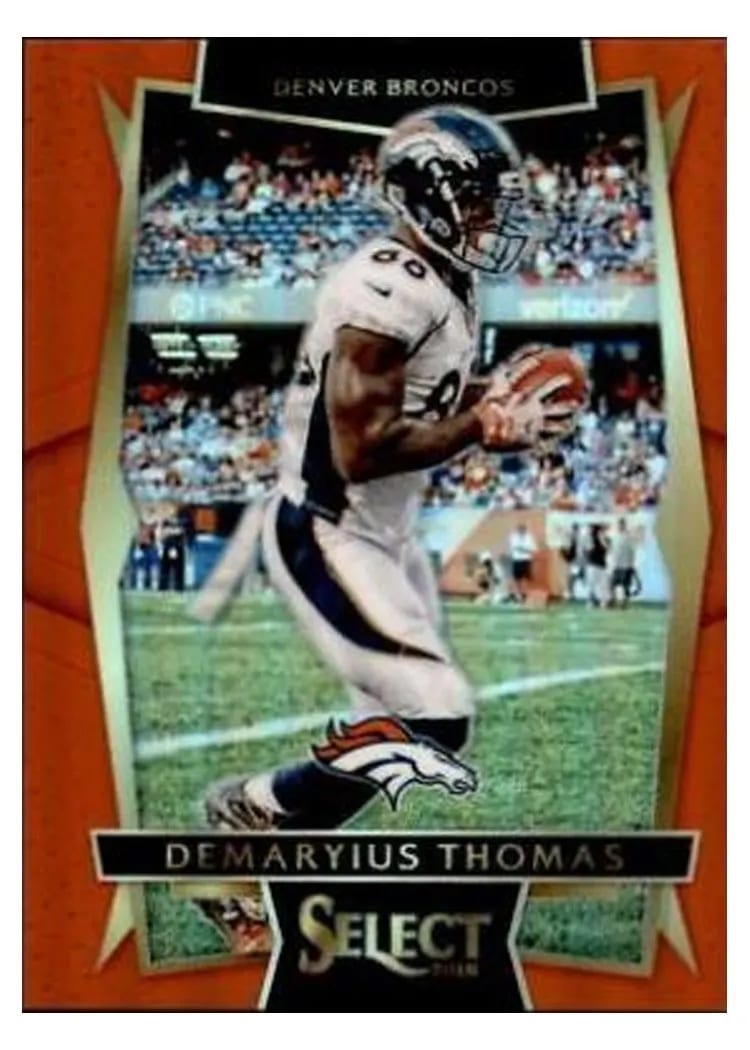 2016 Panini Select Base Set Demaryius Thomas #12 card