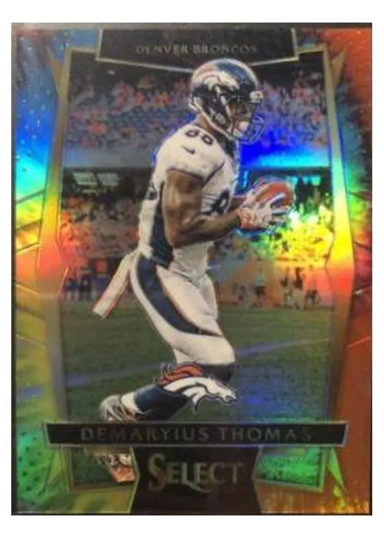 2016 Panini Select Base Set Demaryius Thomas #12 card