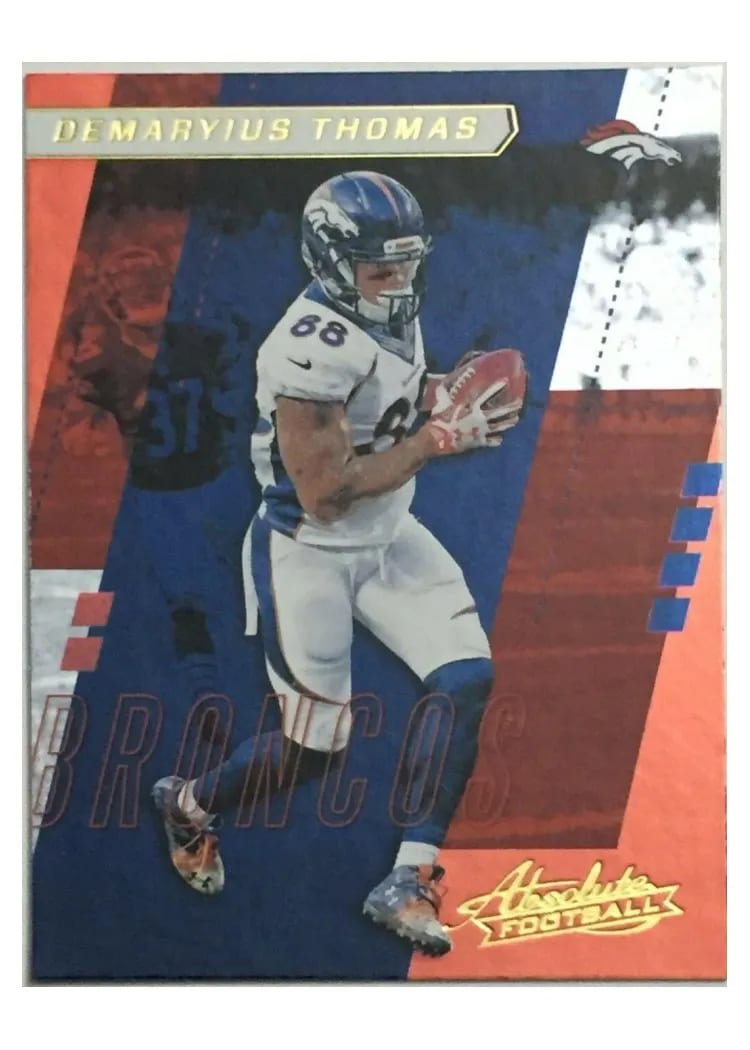 2017 Panini Absolute Demaryius Thomas #92 card