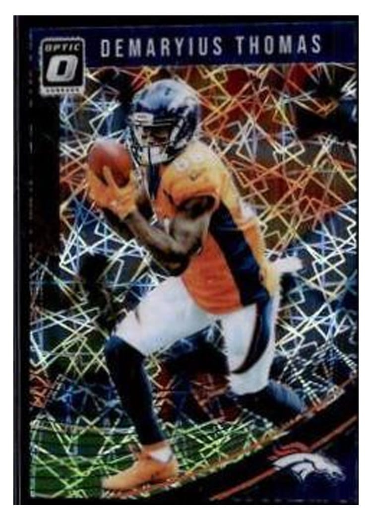 2018 Donruss Optic Base Set Demaryius Thomas #32 card