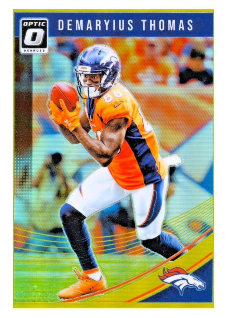 2018 Donruss Optic Base Set Demaryius Thomas #32 card
